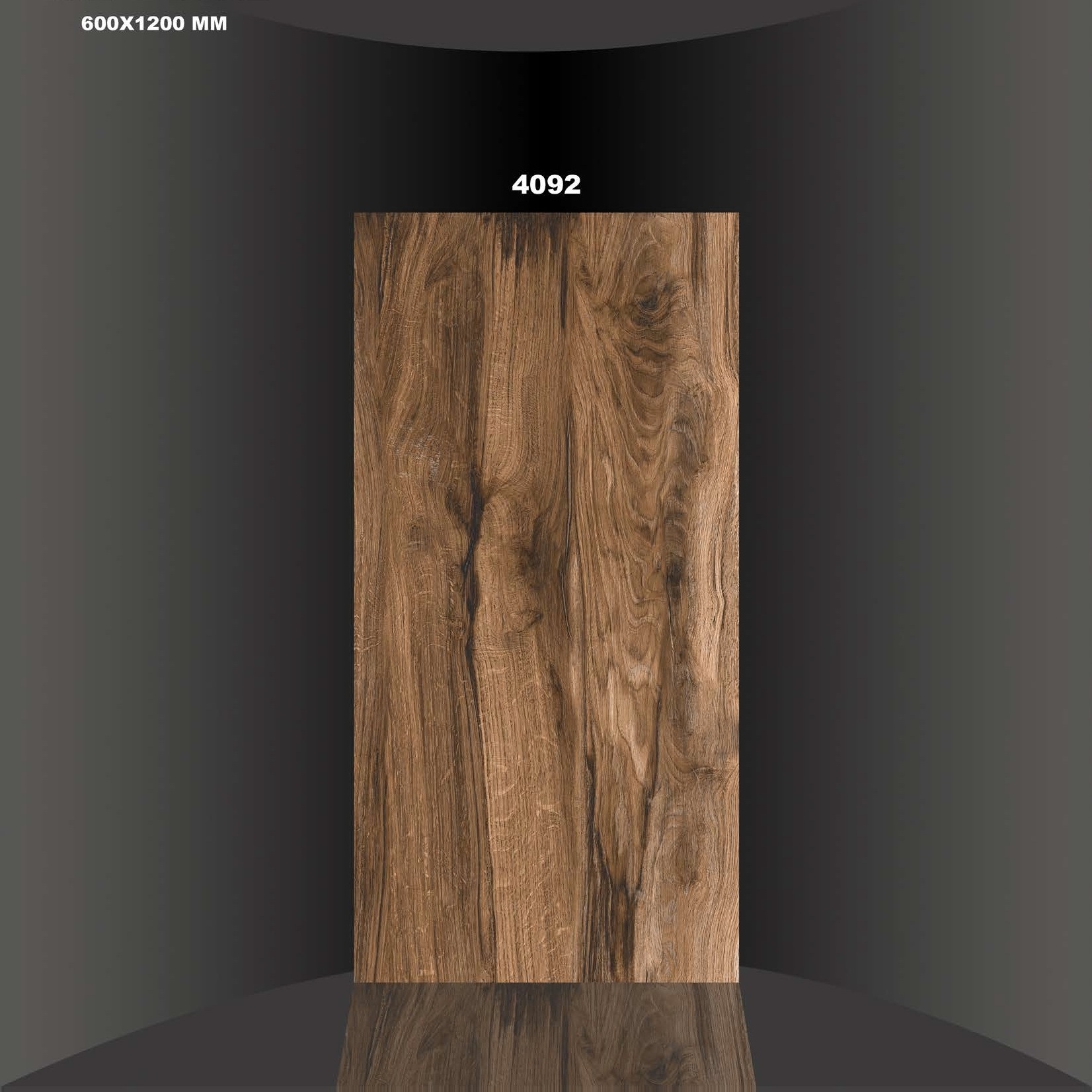 matt surface non-slip wood look porcelain brown grey white indoor antique glazed tile Floor 600x1200mm