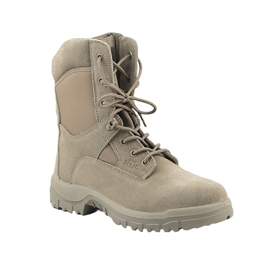 Boot shoes comfortable Unisex Beige Desert Boots with Air Vents and Side Zipper for High-Quality Footwear Performance