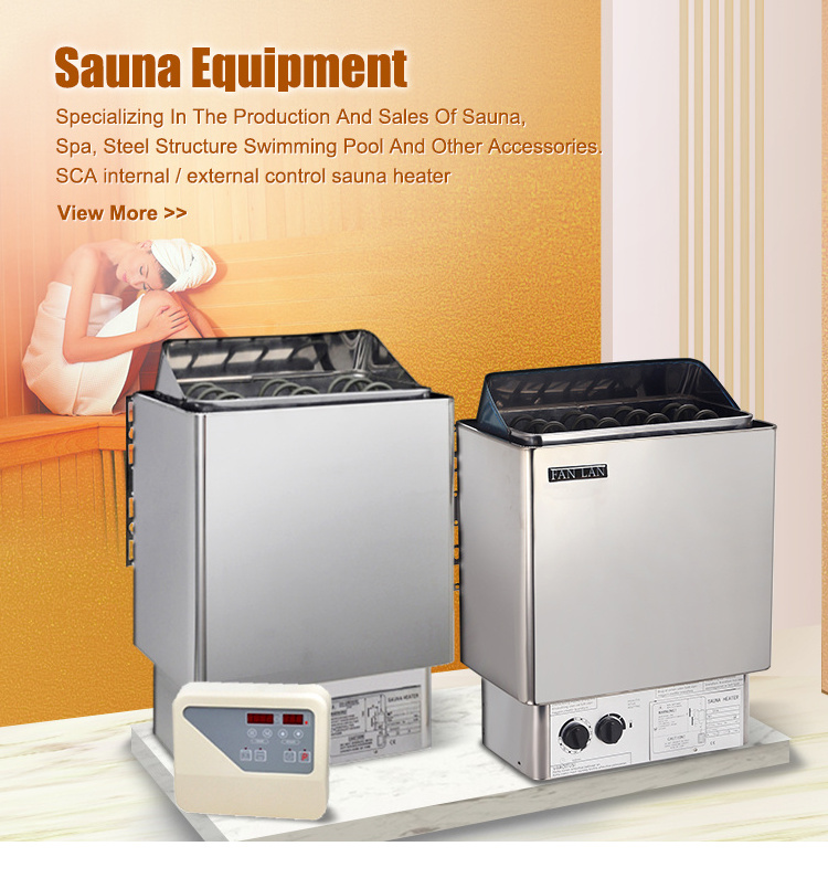 3-9KW 220V traditional dry steam sauna room electric sauna heater