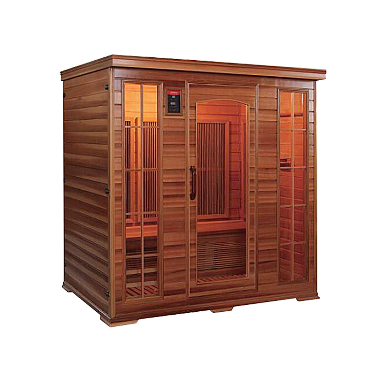 2021 new design waterstar 3 person slimline infrared sauna ceramic infrared portable sauna