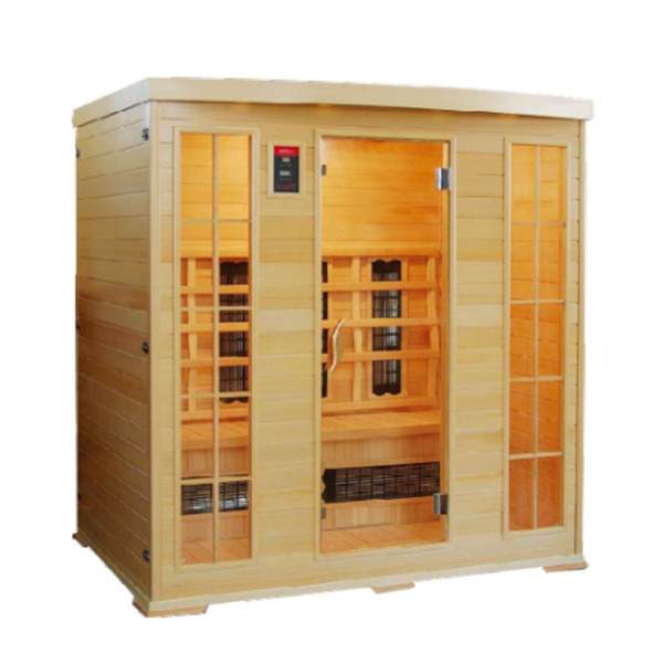 Accept customized hot sale in Newzealand outdoor barrel sauna room 2-4 person sauna room red cedar wood sauna room