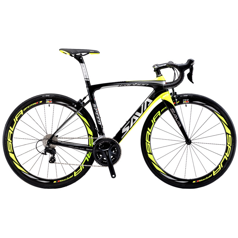 SAVA NEWEST super light full carbon fiber road bicycle racing bike 700C in stock SHIMANO 22 speed carbon road bike complete