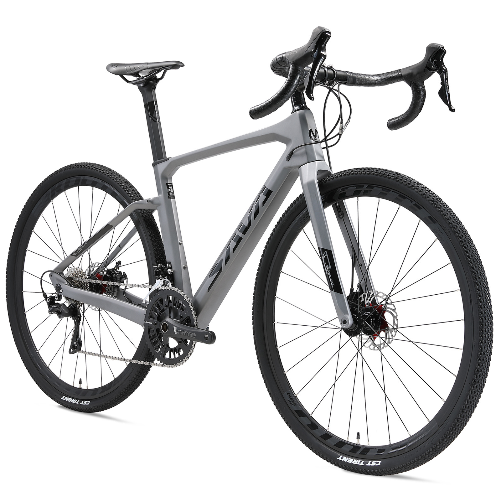 SAVA Carbon Gravel Road Bike SHIMANO R11-R7000 Carbon Fiber Bicycle with 700c Tires Racing Gravel Bike 22 Speeds for Mens