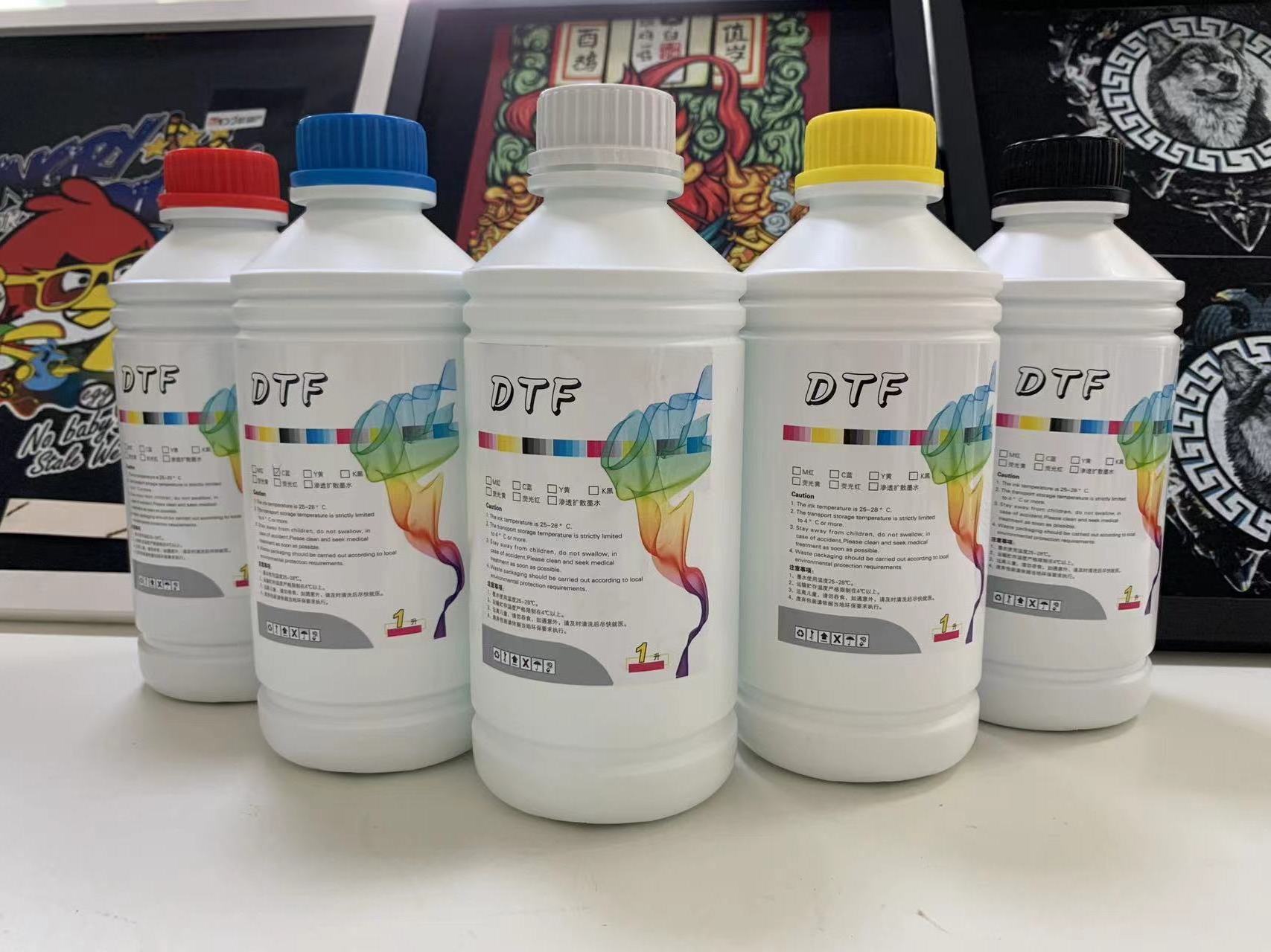 Breathable DTF Printer white ink DTF printer circulation ink bank DTF 1000ml white For Epson I3200 Xp600 l1800 4720 Dx5 Printer