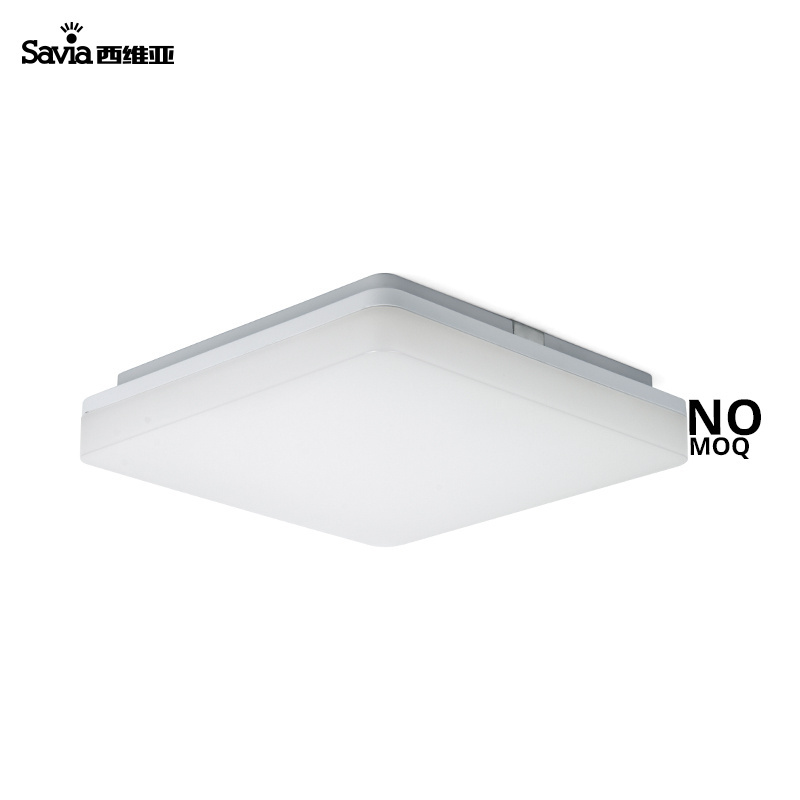 Savia Bathroom Balcony Hallway LED 15w Square Ceiling Light IP44 Waterproof Acrylic Surface Flush Mounted Wall Lamp