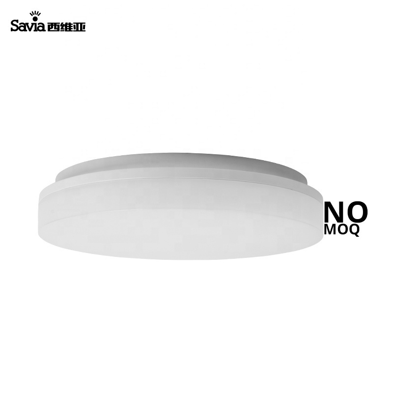 Savia Modern Round Led 18W Ceiling Light IP44 Waterproof White Acrylic Surface Flush Mounted Wall Lamp Indoor Outdoor