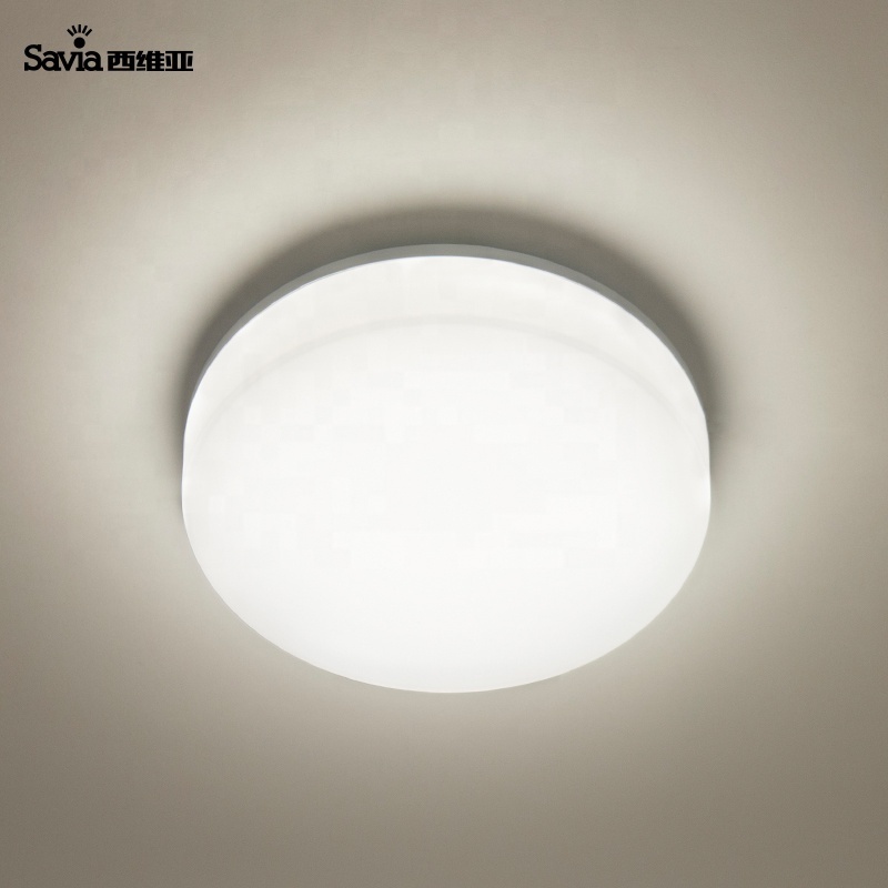 Savia Modern Round Led 18W Ceiling Light IP44 Waterproof White Acrylic Surface Flush Mounted Wall Lamp Indoor Outdoor