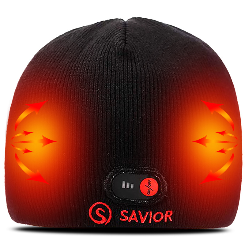 Savior Rechargeable Battery Operated Heating Hat Unisex Winter Heated Hat