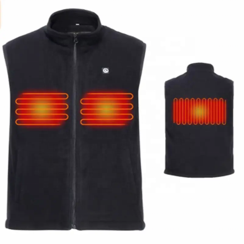 Savior Wholesale Winter 5V Safety Rechargeable Battery Underwear Heat Down Vest Electric Heated Driving Vest