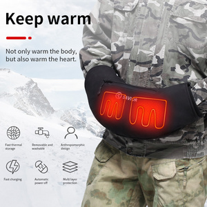 Portable Durable Electric Heating Hand Warmer Pouch Outdoor Heated Winter Battery Heat Muff