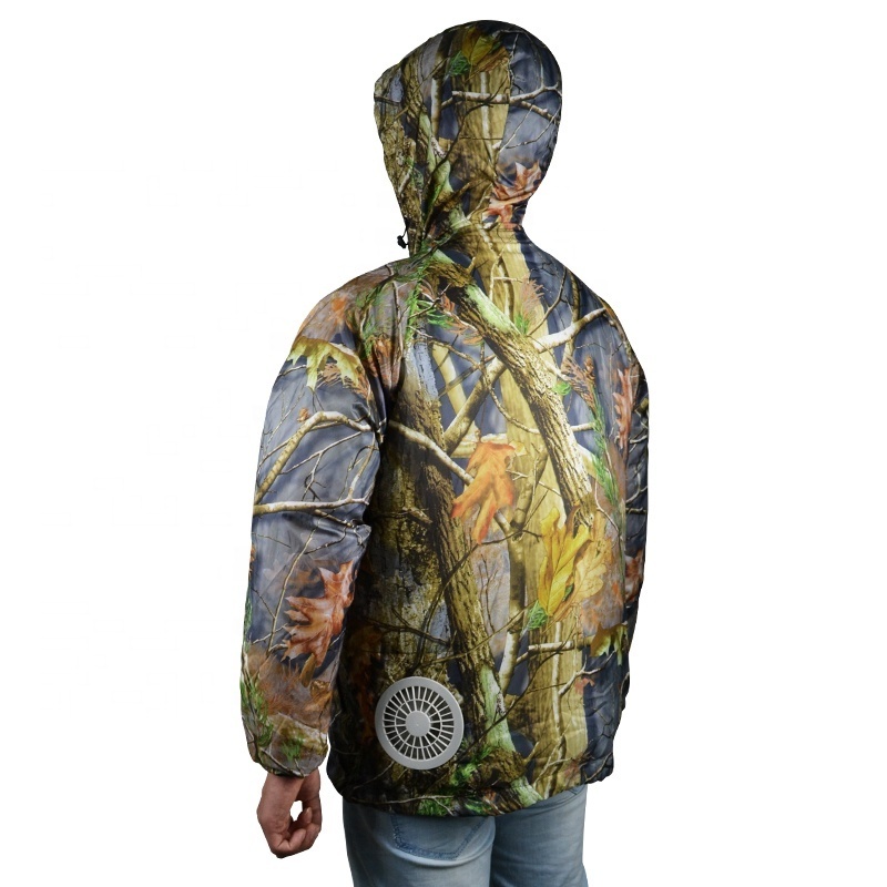 New Design Summer Cooling Air Conditioned Work-wear Jacket Outdoor Working Clothes with 3 Speed Waterproof Fans