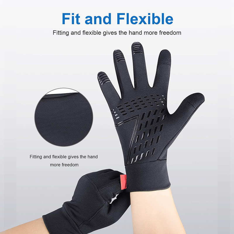 Compression Lightweight Windproof Anti-Slip Touchscreen Warm Liner Cycling Work Gloves Men Women Running Sports Gloves