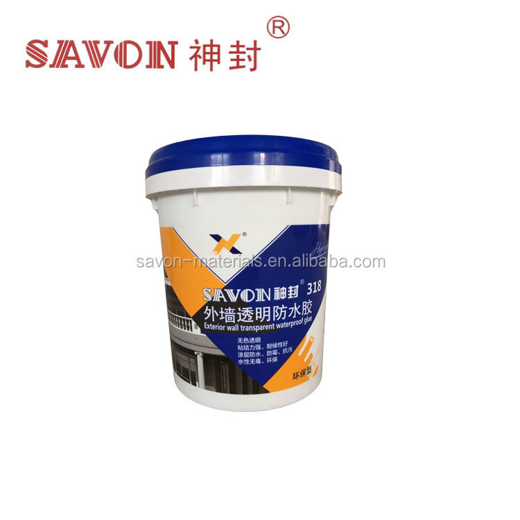 High Performance Transparent Waterproof Polymer Coating Adhesive for Waterproof Layer Acrylic Glue