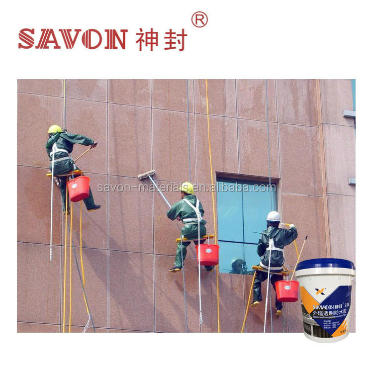 Environmentally Friendly Acrylic Transparent Exterior Wall Coating for Brick Waterproof Adhesive