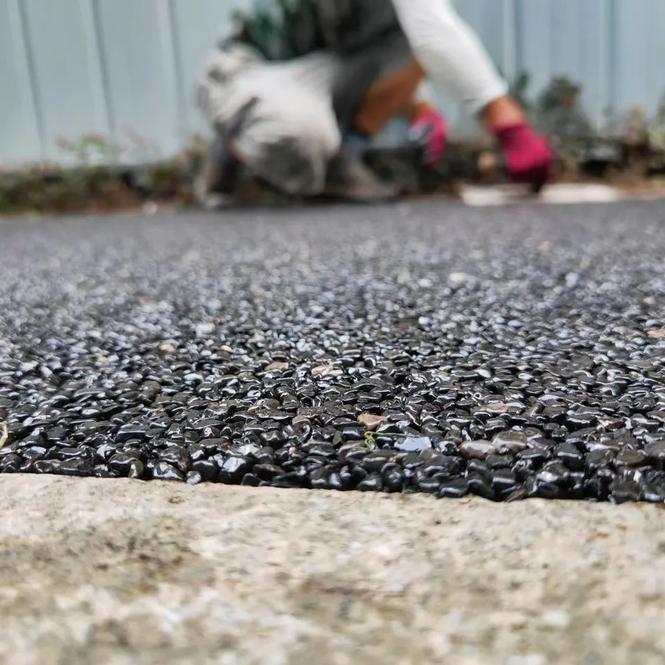 Professional Ready to Use Transparent Pebble Stone glue Mulch Fast Drying Gravel Glue