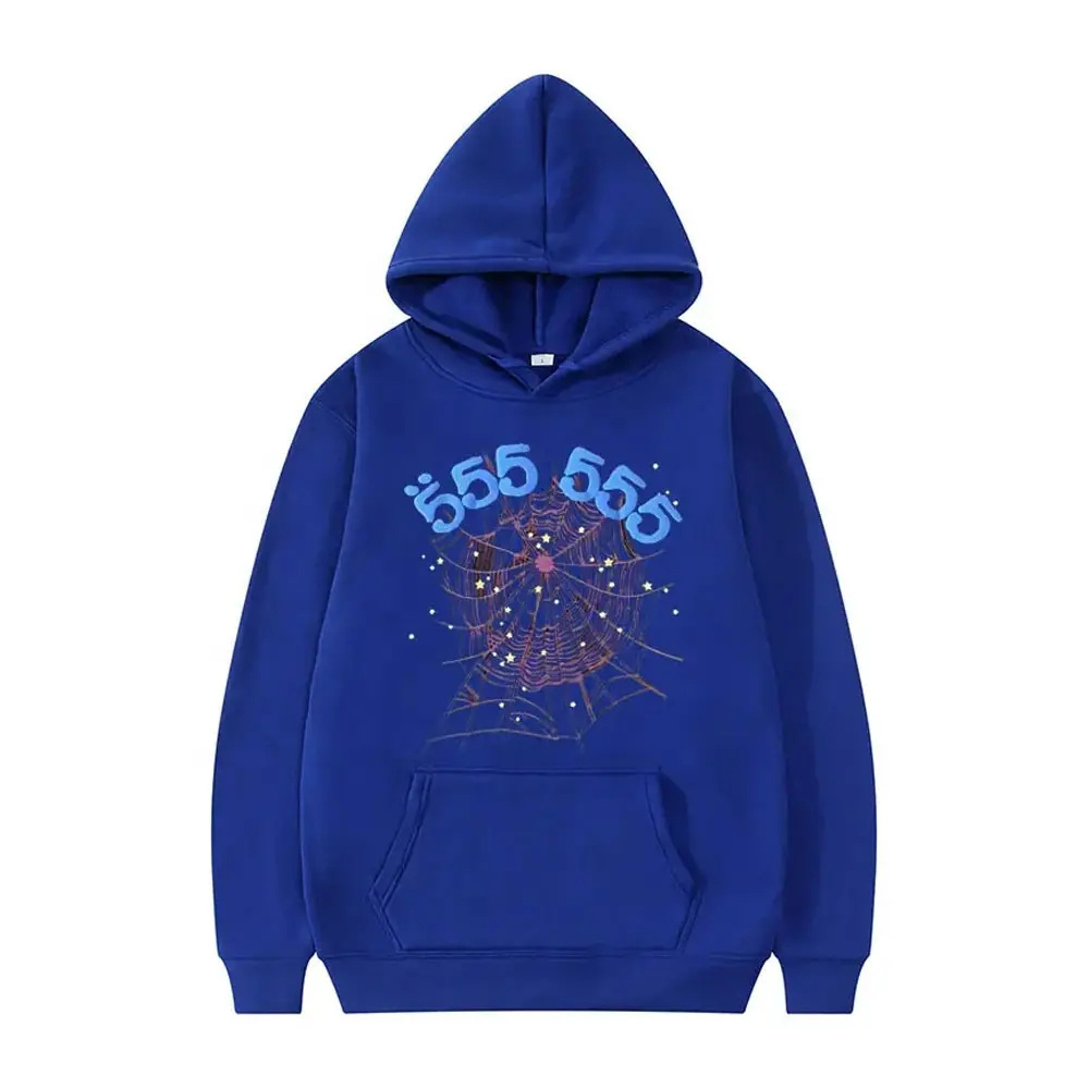 Red Pullover Hoodie Sweatshirt Hellstar Hoodie Hip Hop EMO Clothes 3d Puff Printing Custom Full Face Zip Up Streetwear Hoodie