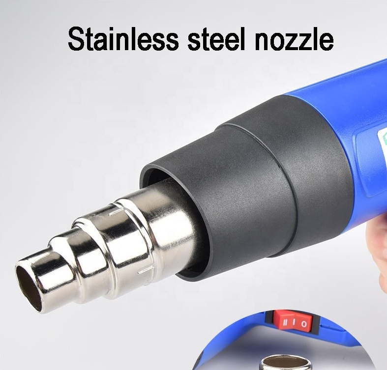 Electric blower soldering shrink wrap heat gun plastic welding mobile rechargeable portable heat gun