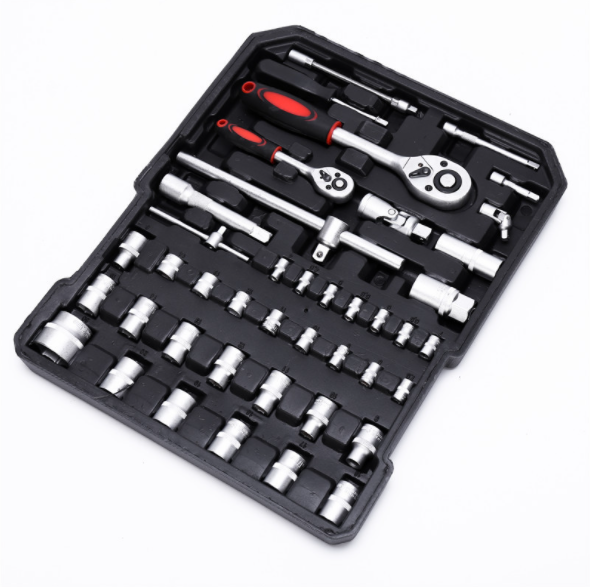 Bicycle automotive tool box professional mechanic set of tools driving set