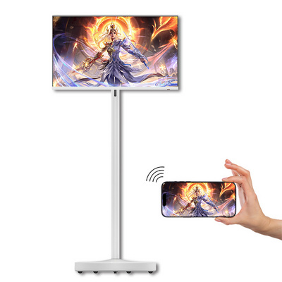 27 Inch Battery-Power Android LG Stand by Me TV in-Cell Touch Screen Gym Gaming Live Room Smart TV