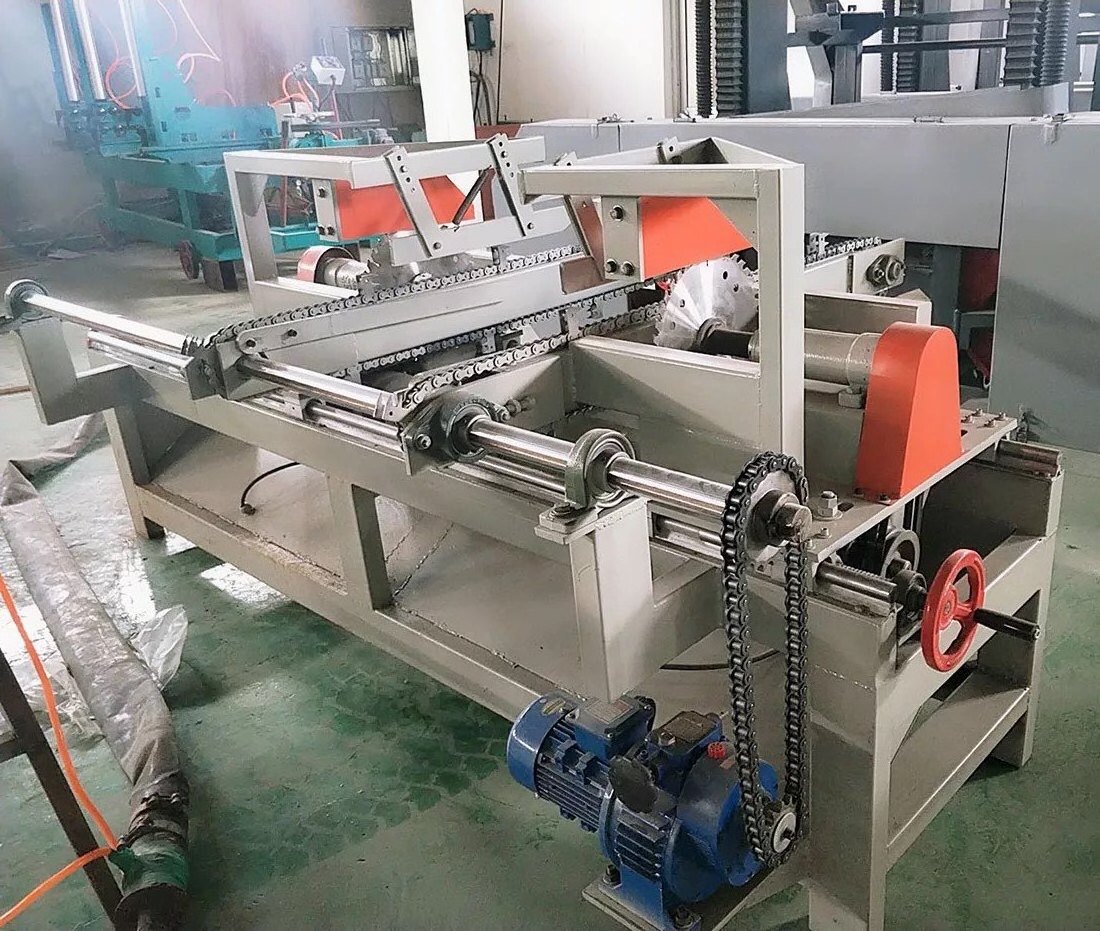 High Precision Timber Automatic 5 Heads Wood Cross Cut Off Saw Machine For Sale