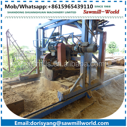 swing blade saw mill machine for wood