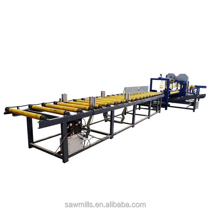 Twin Vertical Band Saw Wood Bandsaw Double Blade Sawmill For Sale