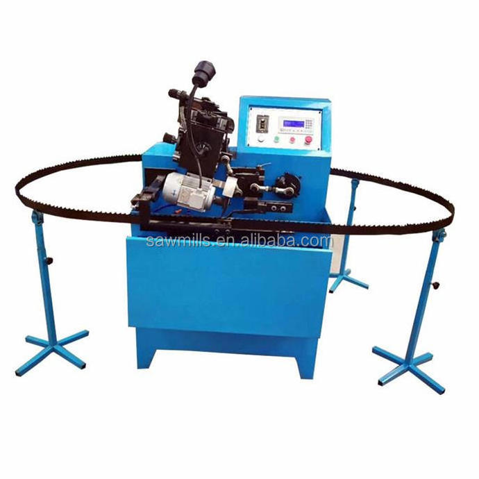 Wood cutting sawmill band saw blade teeth grinding machine / bandsaw blade sharpening machine