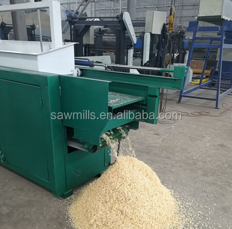 animal bedding wood shaving machine, wood shaver sawmill