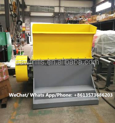 Waste Wood Pallets Crusher Nails Removing Shredder / Wood Pallets Cutting Machine For Sale