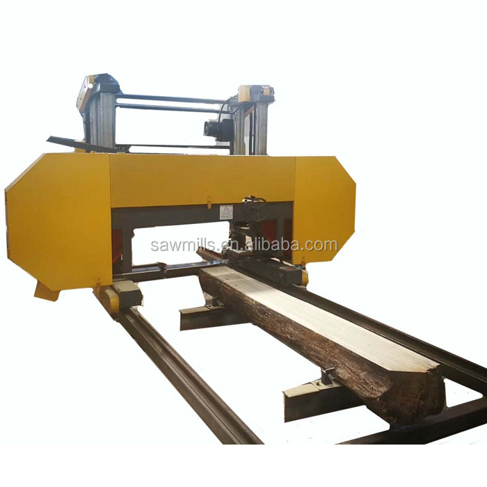 Big long kapur wood merbau log yellow balau timber  keruing lumber cutting horizontal band sawmill