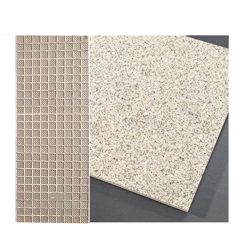 2 Cm Matt Light Yellow Granite Step Tile For Stairs Non Slip Ceramic Floor Anti Slip Nosing Porcelain Tile