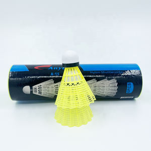 Yellow or White Badminton Shuttle Cocks Wholesale or Retail Purpose Shuttle Price Durable Nylon Badminton Shuttlecocks