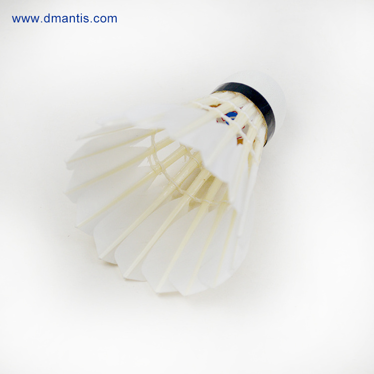 High Level Training Shuttlecock Goose Feather Badminton Shuttlecock With Good Flight And Durable G8