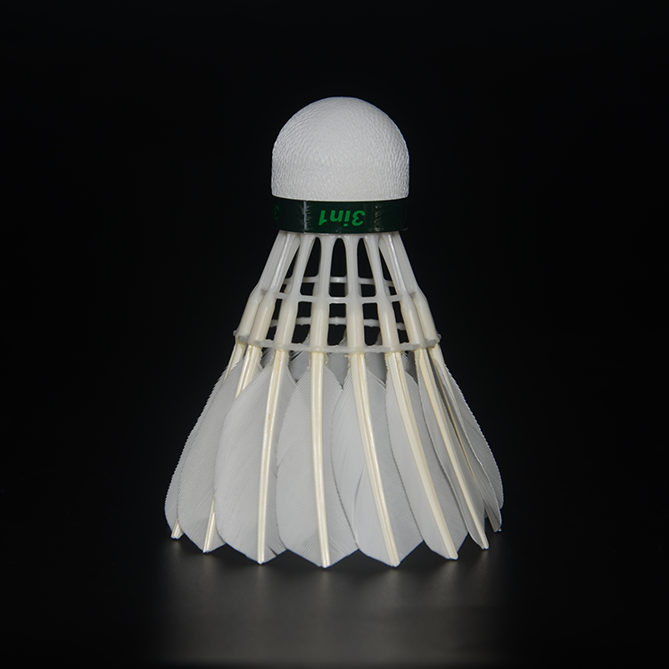 Badminton Balls Indoor Sports Super Durabiliby Hybrid Shuttlecock Natural Goose Feather and PU Fiber Cork Badminton Shuttlecock