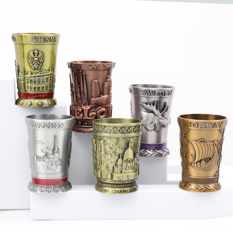 Best Selling custom shot glasses blanks set with sublimation customized logo