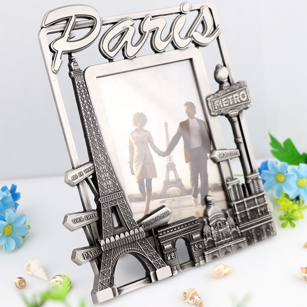 Factory Wholesale Classic Crafts Paris Eiffel Tower Souvenir Photo Frame