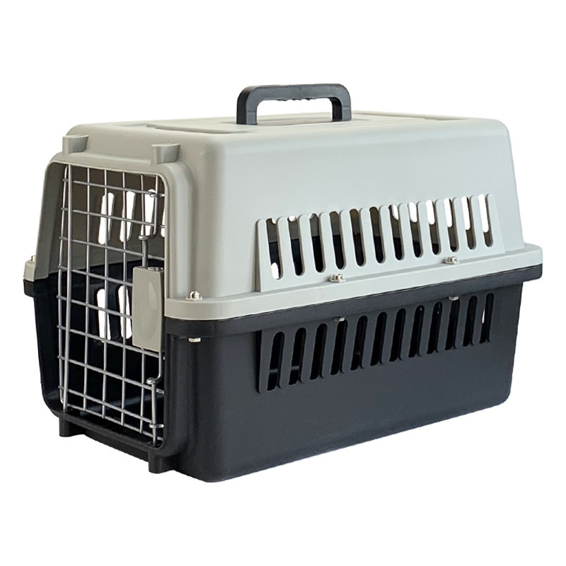 Airline Approved Pet Dog Kennel Shipping Animal Travel Transport Cage Crates Carry Car Carrier Cage