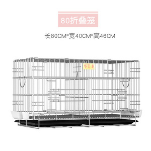 Manufacturer selling bird cage parrot pigeon breeding cage foldable metal bird cage