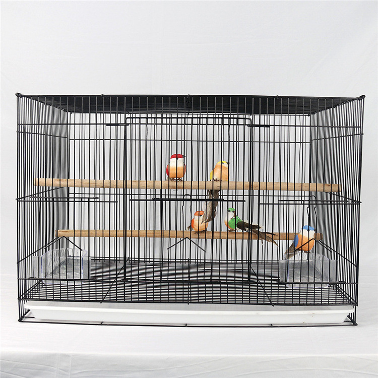 Breeding Flight Parakeet Bird Cage For Finches Budgies Cockatiels Conures Lovebirds Canaries Parrots With Slide Out Tray