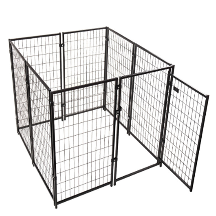 large galvanized outdoor dog kennel/metal dog run cage/pet playpen