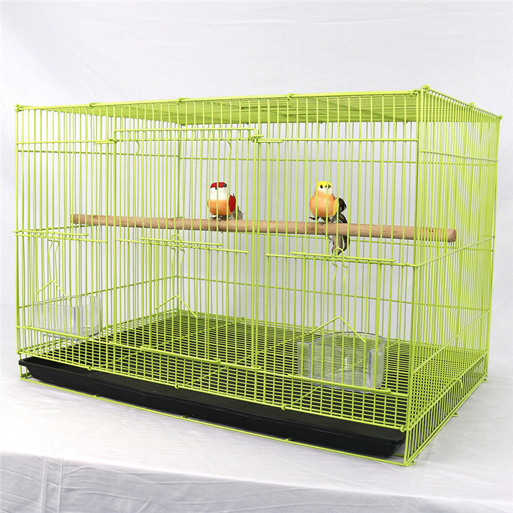 Breeding Flight Parakeet Bird Cage For Finches Budgies Cockatiels Conures Lovebirds Canaries Parrots With Slide Out Tray