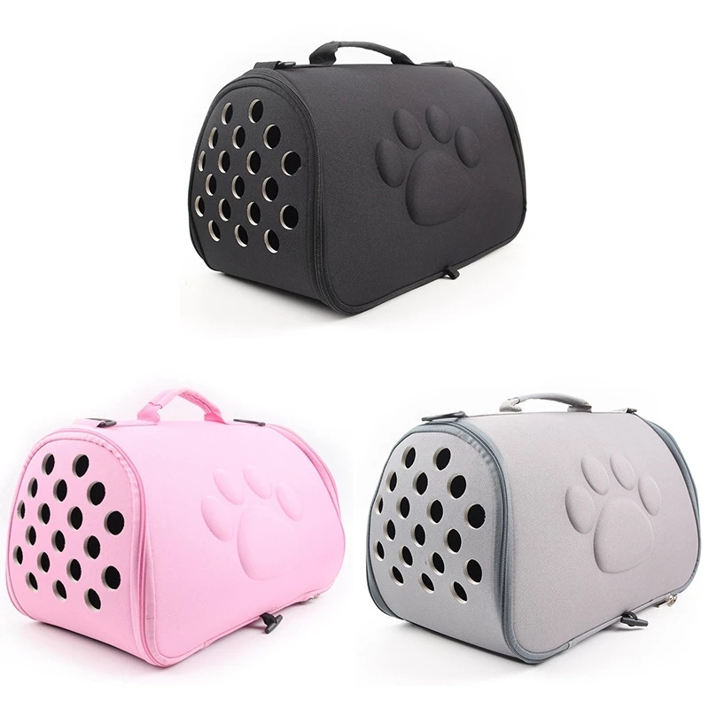 Dog Carrier Bag Portable Cats Handbag Foldable Travel Bag Puppy Carrying Shoulder Pet Bags