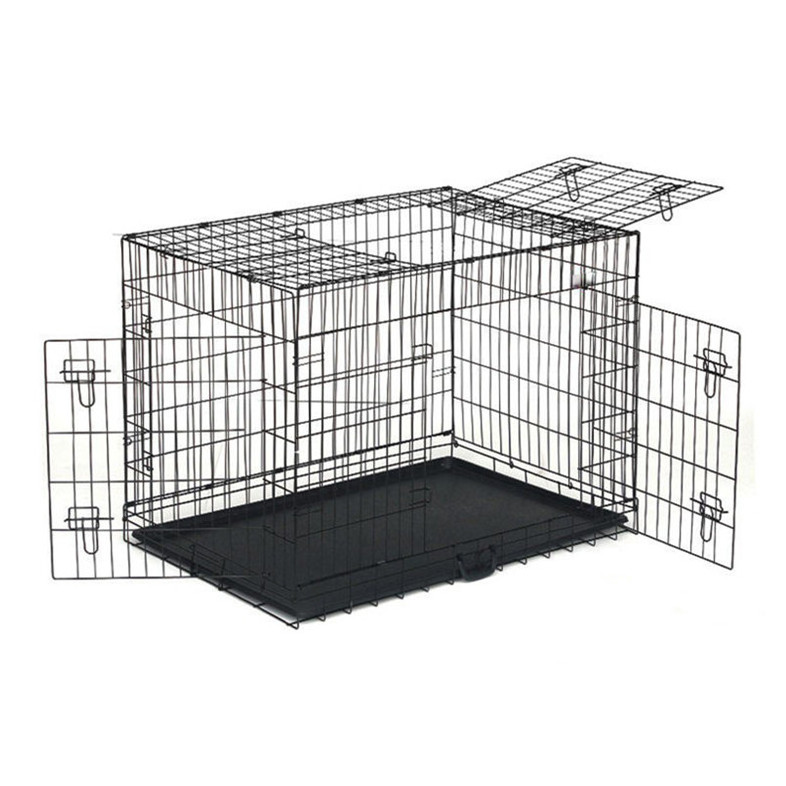 Foldable Collapsible Metal Large Xxl Dog Cage Metal Kennels,Stackable Dog Cages For Large Dog,Wholesale Dog Crate