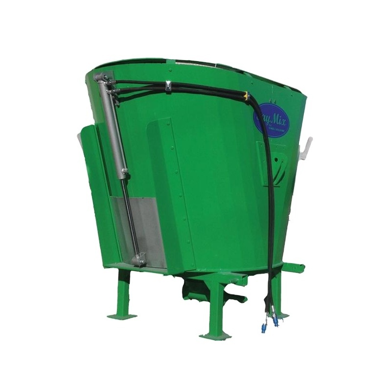 Both Electric And Tractor Pto Powered Animal Feed Mixers Equipment 1.5m3 Vertical Auger Feed Mixer