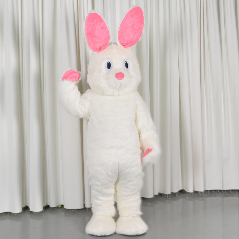 Mascot Fancy Dress Mascot Costumes Adult Easter Bunny Rabbit Animal Plush Unisex Animals & Bugs Hare Costume for Adults