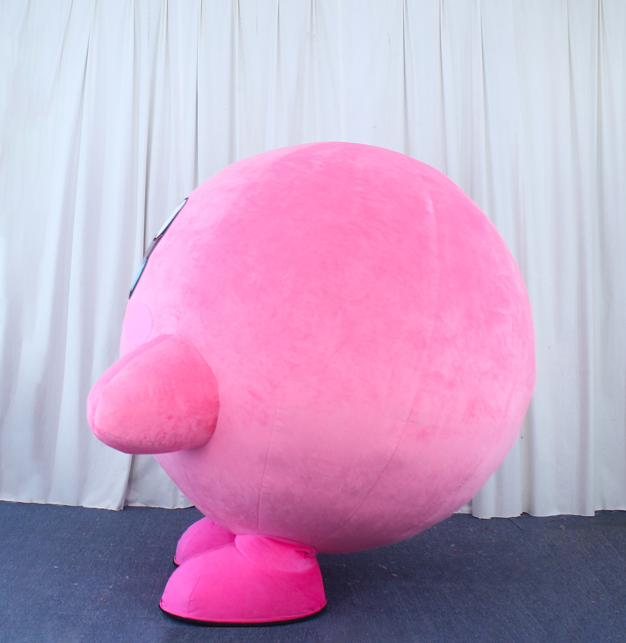 inflatable pink ball suit cute Cartoon character Mascot Costume Advertising Adult