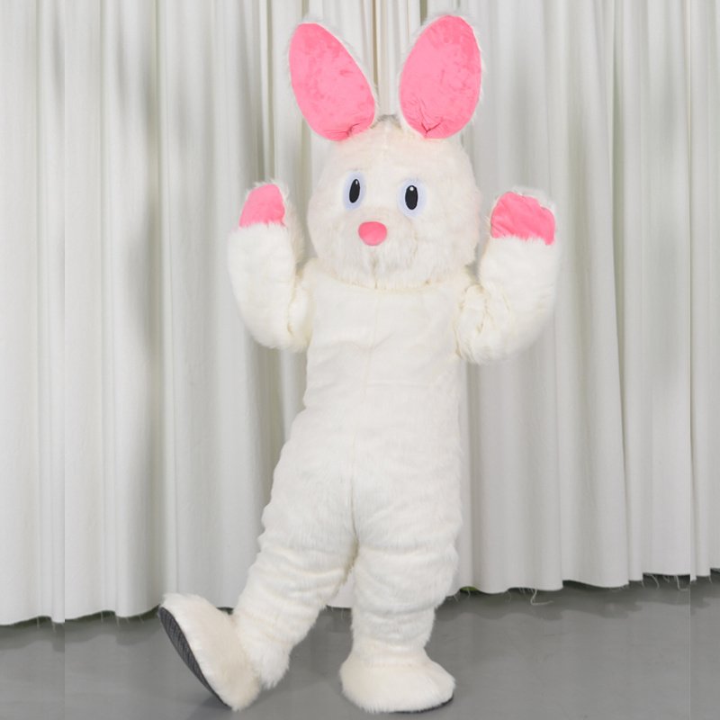 Mascot Fancy Dress Mascot Costumes Adult Easter Bunny Rabbit Animal Plush Unisex Animals & Bugs Hare Costume for Adults