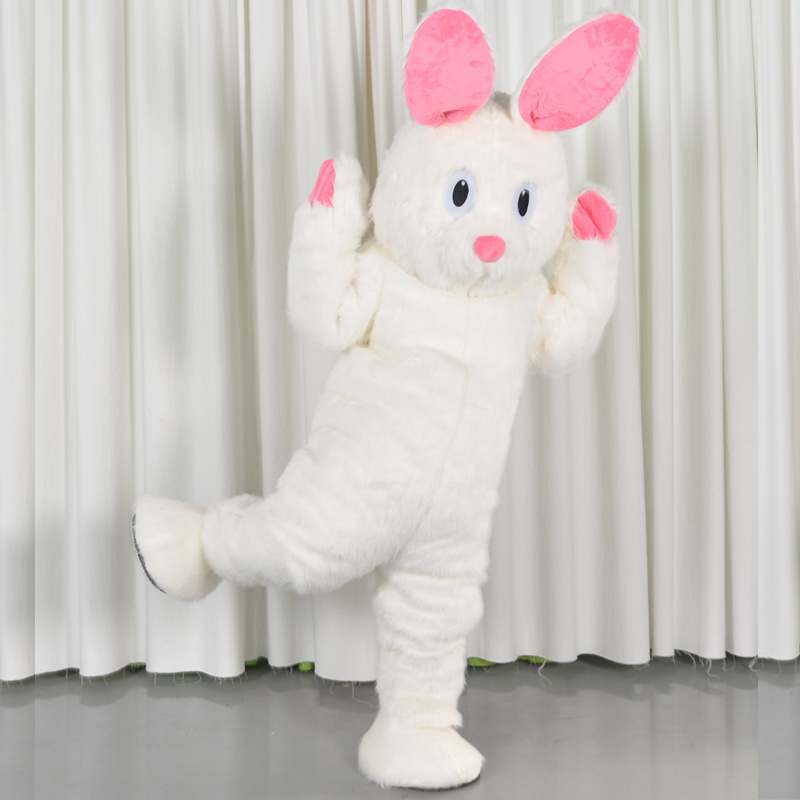 Mascot Fancy Dress Mascot Costumes Adult Easter Bunny Rabbit Animal Plush Unisex Animals & Bugs Hare Costume for Adults