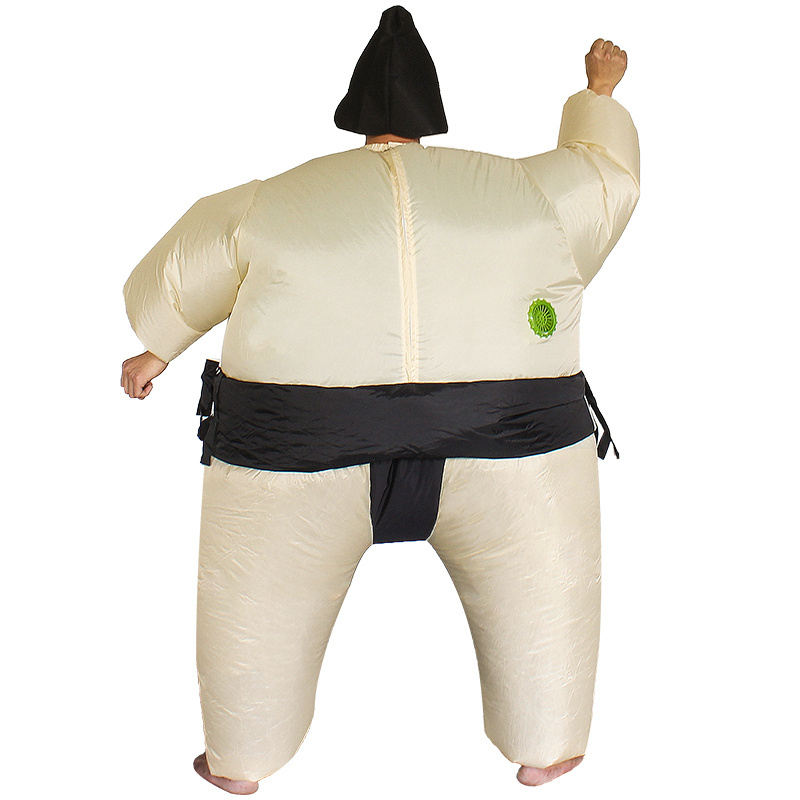 Saygo Customized Adult Size Low MOQ Waterproof Cloth Inflatable Sumo Mascot Suit For Carnival