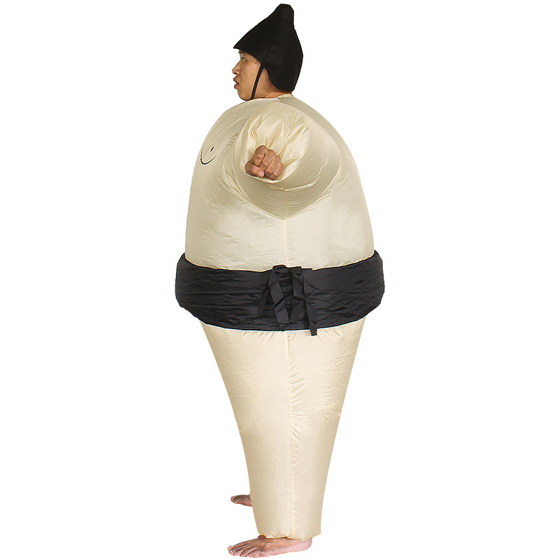 Saygo Customized Adult Size Low MOQ Waterproof Cloth Inflatable Sumo Mascot Suit For Carnival